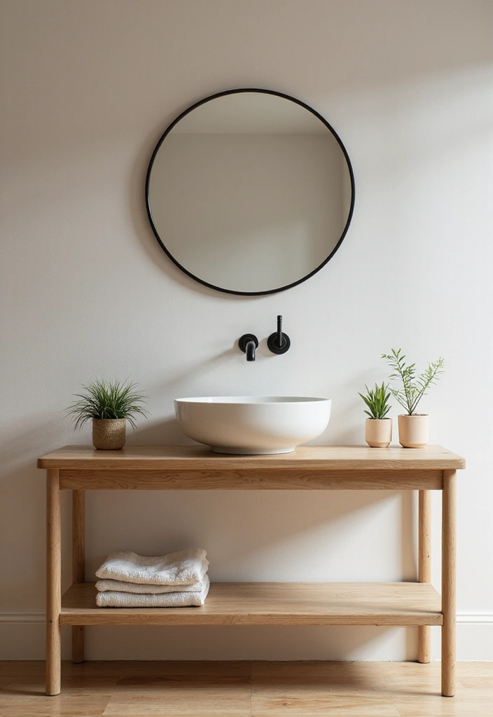 25 Japandi Bathroom Ideas Blending Minimalism and Warmth 2 25 Japandi Bathroom Ideas Blending Minimalism and Warmth - 2. Minimalist Vanities