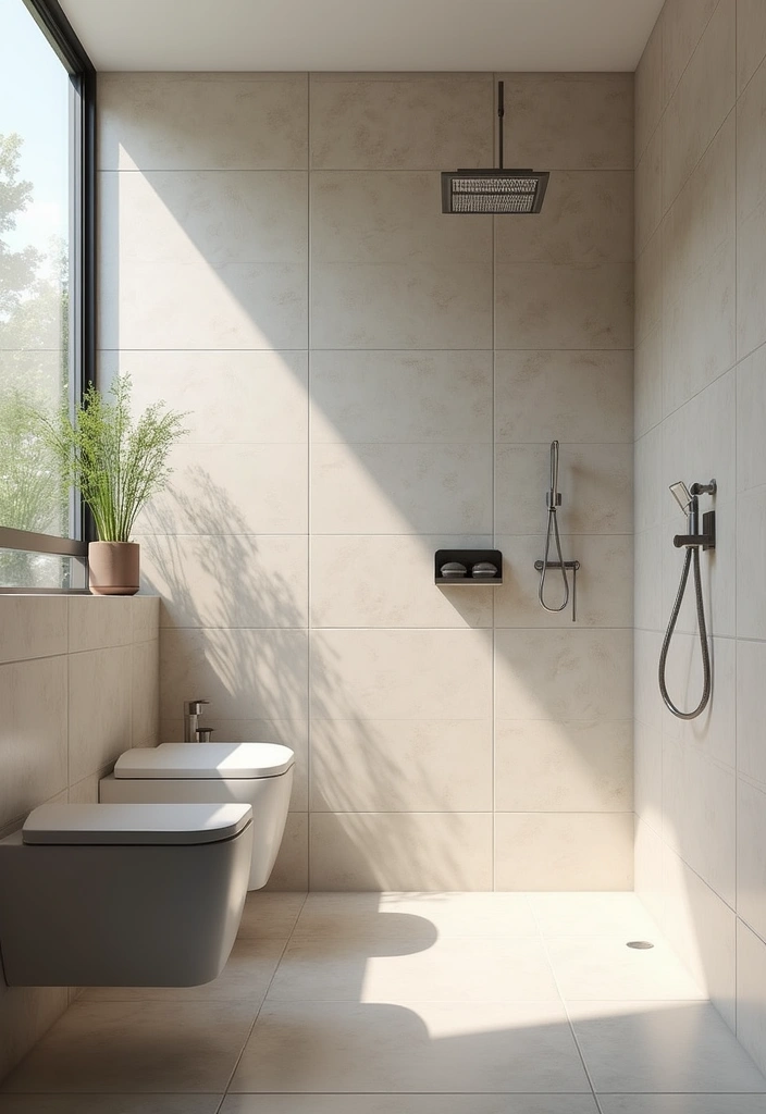 27 Bathroom Tiles Design Ideas to Upgrade Any Space - 26. High-Gloss Ceramic Tiles