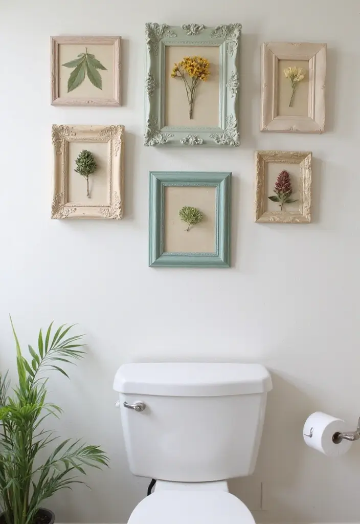 27 Bathroom Wall Decor Ideas That Elevate Your Style 10 27 Bathroom Wall Decor Ideas That Elevate Your Style - 10. Upcycled Picture Frames