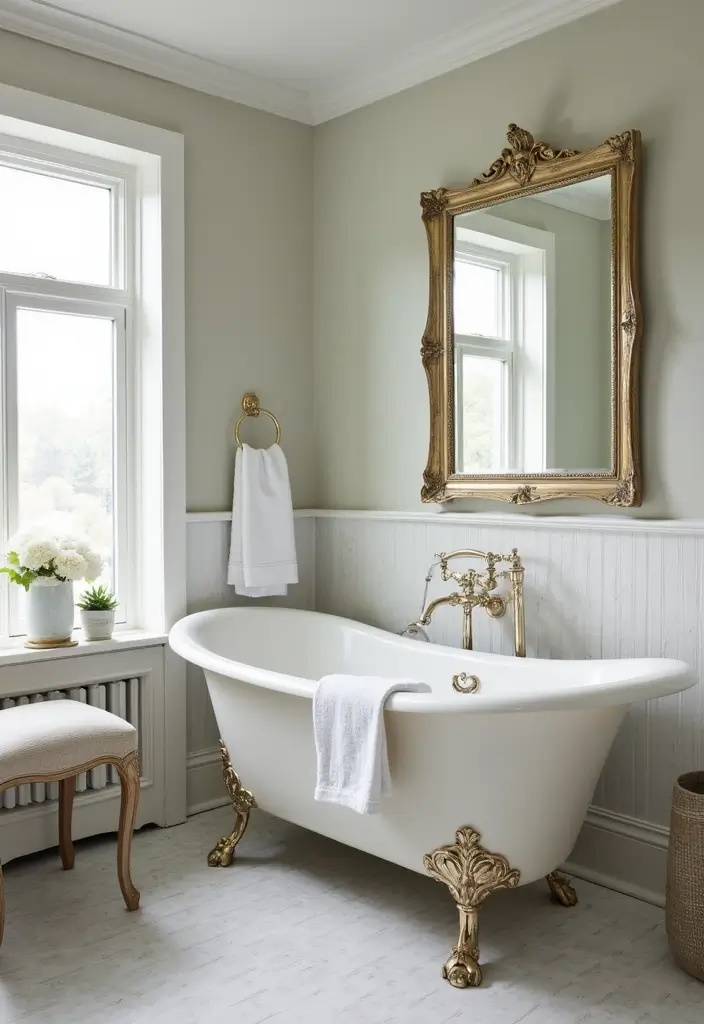 27 Bathroom Wall Decor Ideas That Elevate Your Style 25 27 Bathroom Wall Decor Ideas That Elevate Your Style - 25. Vintage Bath Hardware