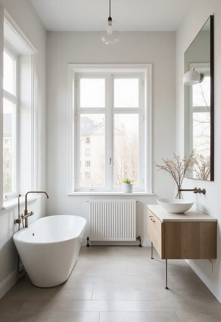 27 Scandinavian Bathroom Ideas That Are Bright and Minimal - 10. Light and Airy Spaces