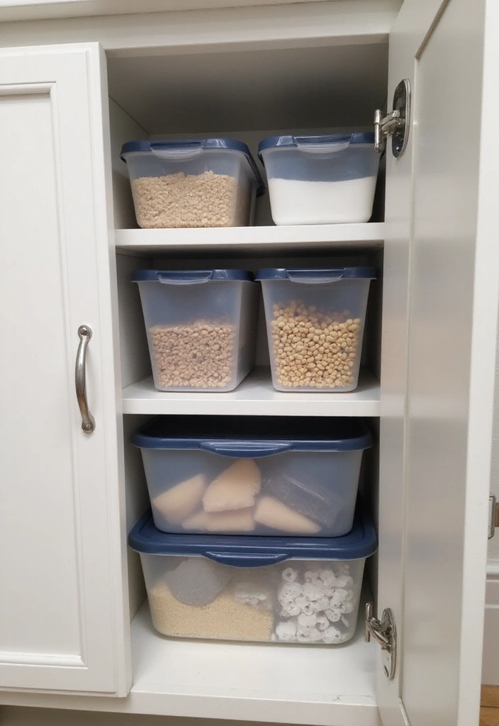 28 Bathroom Storage Ideas That Keep Everything Organized 25 28 Bathroom Storage Ideas That Keep Everything Organized - 25. Stackable Containers for Versatile Storage