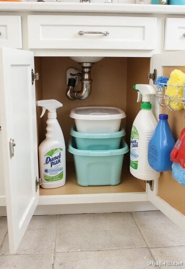 28 Bathroom Storage Ideas That Keep Everything Organized 3 28 Bathroom Storage Ideas That Keep Everything Organized - 3. Under-Sink Storage Solutions