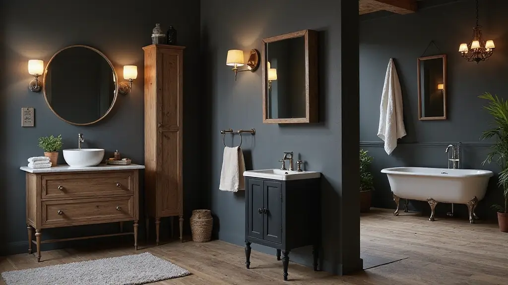 29 Moody Bathroom Ideas That Feel Cozy and Sophisticated