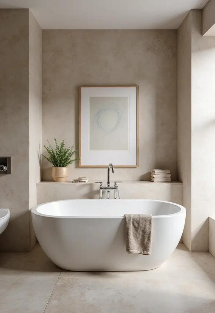 30+ Bathroom Ideas for a Stylish and Functional Home 16 30+ Bathroom Ideas for a Stylish and Functional Home - 16. Statement Bathtubs