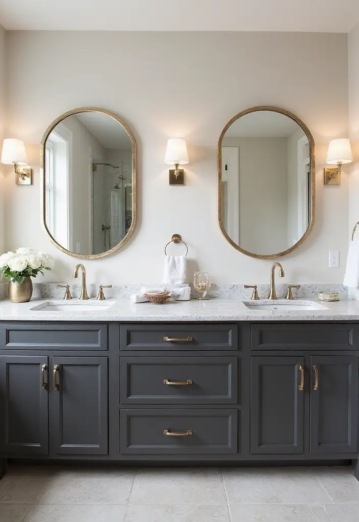 30+ Bathroom Ideas for a Stylish and Functional Home 17 30+ Bathroom Ideas for a Stylish and Functional Home - 17. Double Sinks