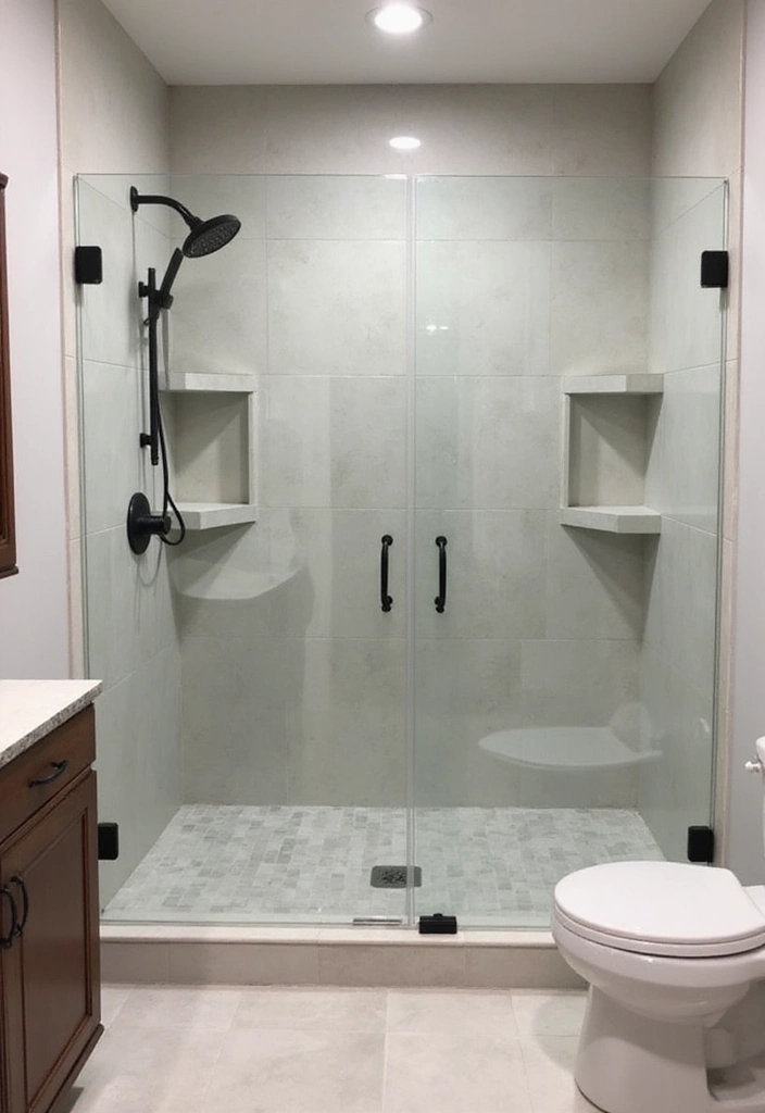 30+ Bathroom Ideas for a Stylish and Functional Home 18 30+ Bathroom Ideas for a Stylish and Functional Home - 18. Customized Shower Spaces