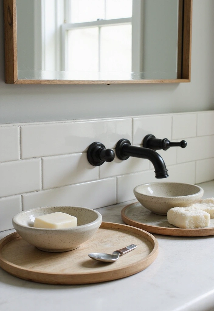 30+ Bathroom Ideas for a Stylish and Functional Home 23 30+ Bathroom Ideas for a Stylish and Functional Home - 23. Unique Bathroom Accessories