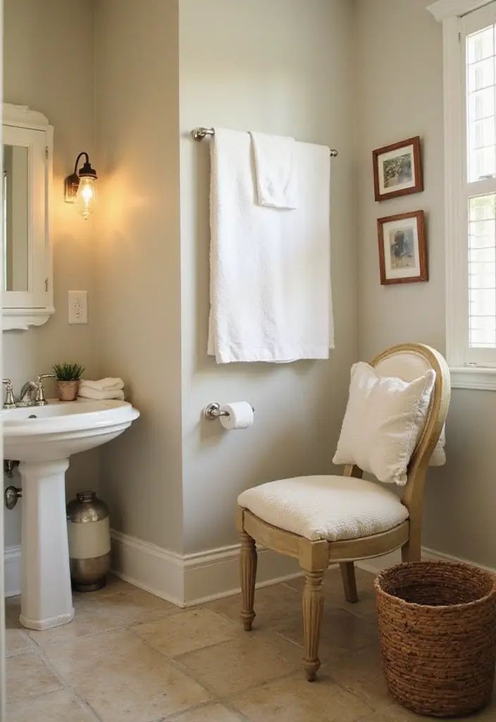 30+ Bathroom Towel Hanging Ideas That Are Smart and Stylish 8 30+ Bathroom Towel Hanging Ideas That Are Smart and Stylish - 8. Upcycled Towel Rack from Old Furniture