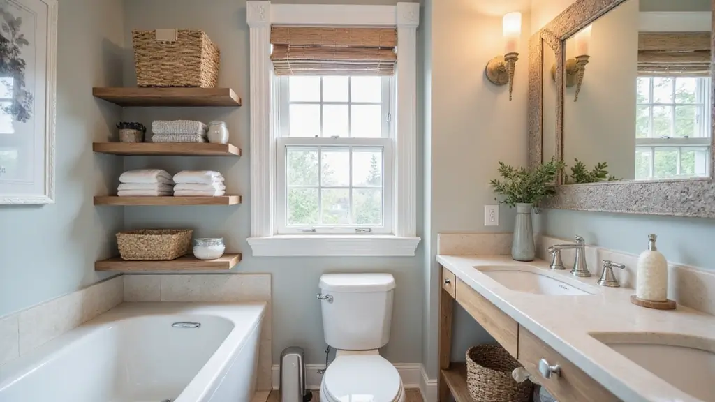30 Small Bathroom Storage Ideas That Save Space Beautifully